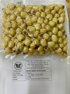 เมล็ดบัวอบแห้งแบบธรรมชาติเมล็ดบัวอบแห้ง250กรัม500กรัมและราคาถูกในเวียดนาม - Product Image 2