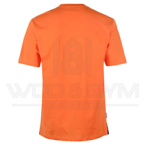 T-shirts légers pour hommes de haute qualité vêtements de rue décontractés à séchage rapide avec motif solide en gros du Pakistan - Product Image 2