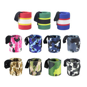 GAF personalizado hombres gimnasio entrenamiento ajustable levantamiento de pesas culturismo Fitness muñequeras para hombres y mujeres - Product Image 5