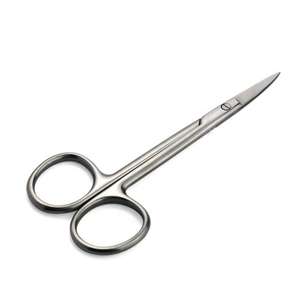 Ciseaux à ongles avec revêtement en titane et logo personnalisé Ciseaux à cuticules à lame tranchante polie de style classique Outils de soins de beauté - Product Image 2