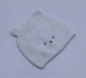 หมวกบีนนี่ปอมปอมอะคริลิค100% โลโก้แบบปรับแต่งได้สำหรับฤดูหนาว - Product Image 4