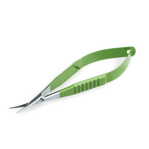 กรรไกรผ่าตัดแบบแมนนวลสแตนเลส ใบมีดโค้ง แบบพกพา ไมโครสปริง คุณภาพสูง - Product Image 5
