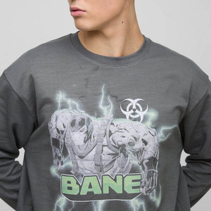Nueva llegada de alta calidad básica Regular Fit Bane licencia impresión sudadera hombres sudadera personalizada mezcla de algodón sudadera - Product Image 5