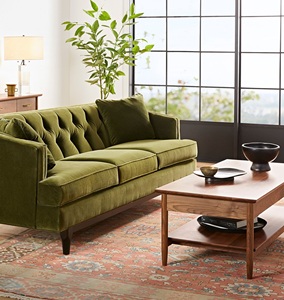 Table basse ronde en bois de couleur noyer moderne du milieu du siècle pour la maison et l'hôtel Meubles de maison - Product Image 4