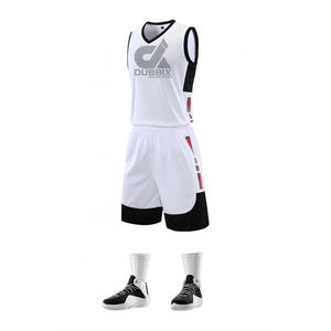 Conjunto de Uniforme de Baloncesto Reversible para Jóvenes, Directo de Fábrica, Duradero, Talla XS, Amarillo Dorado, Transpirable, Diseño Liso - Product Image 5