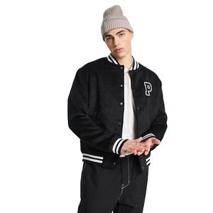 Hacer logotipos escolares personalizados Chaquetas universitarias Tamaño personalizado Letterman Deportes de equipo con materiales de alta calidad Chaqueta universitaria para unisex - Product Image 1