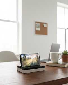 Elegante Soporte para Teléfono de Resina Epoxi, Soporte Móvil de Mesa para Todos los Teléfonos Inteligentes - Product Image 3