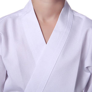 Costume de karaté personnalisé 100% coton de haute qualité avec impression de logo vêtements d'arts martiaux en gros - Product Image 3