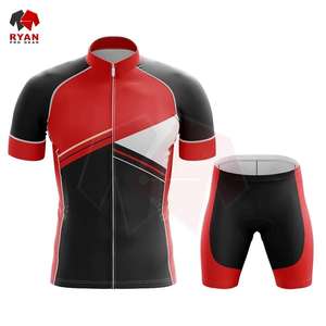 Uniforme de cyclisme professionnel pour hommes Uniforme de cyclisme pour hommes de haute qualité Conception personnalisée Respirant Séchage rapide Logo personnalisé - Product Image 1