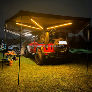 270 °   <span class=keywords><strong>Auvent</strong></span> latéral <span class=keywords><strong>de</strong></span> voiture avec tissu Oxford imperméable et cadre renforcé pour une utilisation par tous les temps - Product Image 4