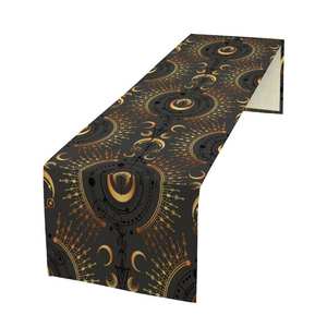 Indian Exporter Customized Design Wedding Table <b>Runner</b> 100% Pure Cotton Table <b>Runner</b> with Logo - Product Image 2