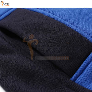 เสื้อฮู้ดแบบสวมหัวสำหรับผู้ชายเสื้อฮู้ดกีฬาแบบสวมหัวพิมพ์โลโก้ได้ตามต้องการสีพื้น - Product Image 4