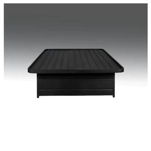 โครงเตียงโลหะสไตล์แพลตฟอร์มที่ทันสมัยพร้อมการออกแบบที่ปราศจากเสียงรบกวนและพื้นที่จัดเก็บใต้เตียงสำหรับห้องนอนในบ้านสำหรับส่งออกอินเดีย - Product Image 1