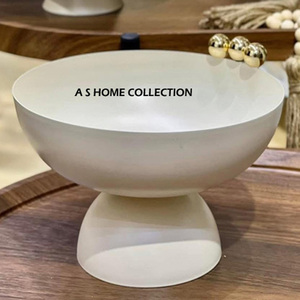 Bol de service de table en acier inoxydable durable de style hôtelier pour banquet de mariage, idéal pour les noix et les fruits de Noël, disponible en gros - Product Image 5