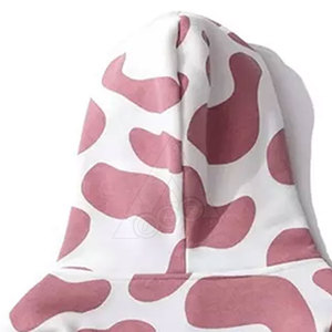 Sudadera con Capucha Personalizada Unisex de Color Sólido, Algodón/Poliéster, Felpa, Informal, Invierno, Impresión Puff, ODM, MOQ Bajo - Product Image 6