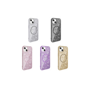 Coque de protection Netzy Luxury compatible MagSafe pour iPhone 11 14 Plus - Étui brillant doré électroplaqué - Product Image 3