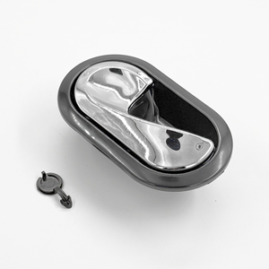 8200028487 Poignée de porte intérieure chromée gauche pour Renault Clio III Kangoo Dacia Logan - Product Image 5