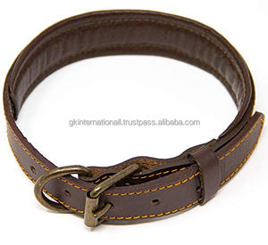Collar de Perro de Cuero Personalizado, Ajustable, Duradero, Color Gris, en Todos los Tamaños Personalizados a Precio de Mayoreo, Entrega Rápida - Product Image 4