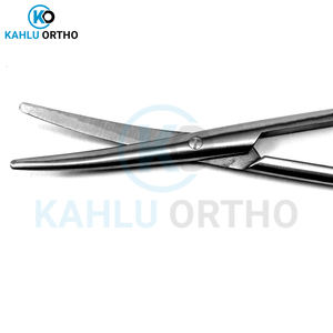 KAHLU Orthopedic 13 cm Curved Surgical Scissors New Arrival Stainless Steel Manual Power Source <b>Used</b> in Hospital Medical Surgery - Product Image 6