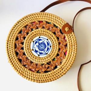 Bolsos de ratán modernos para mujer, Cartera de mimbre Bohemia, flexible, varios tamaños, venta al por mayor - Product Image 4