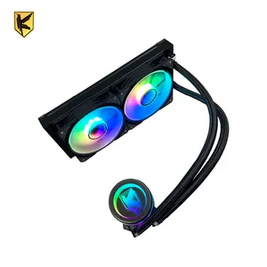 [KINGSMAN GAMING] Negro 240mm ARGB AIO agua líquida refrigeración de la red