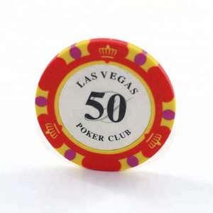 Custom Casinokart Casino-Quality 14g Clay Poker <b>Chip</b> with Customised Colour and Logo 40mm 10g <b>Tray</b> Included - Product Image 4