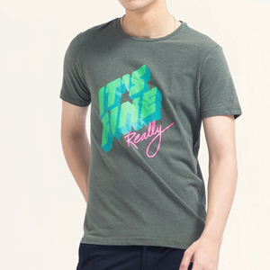 T-shirt décontracté respirant à manches courtes 100% coton de haute qualité pour hommes - Product Image 4