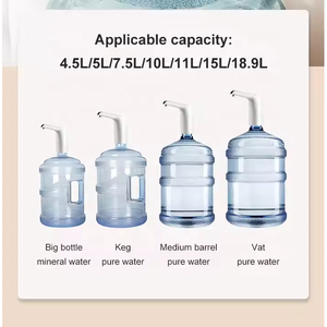 Pompe Distributrice d'Eau Électrique Portable 12V DC Alimentée par USB, Débit de 2L/Min, Options de Support de Bureau pour Utilisation Extérieure en Camping-Car, en Plastique - Product Image 5