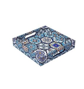 Bandeja de madera de estilo moderno hecha a mano Ramadán islámico diseños impresos personalizados hogar cocina uso decorativo Iftar Suhoor bandeja - Product Image 5