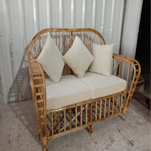 Sofá de mimbre de caña de teca, conjunto de muebles de jardín para exterior, sofás de mimbre, sofá de ratán a precio barato - Product Image 5