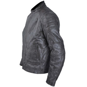 Chaquetas de Motociclista de Cuero de Alta Calidad para Carreras, Ropa Deportiva para Automovilismo, Chaquetas de Motociclista de Cuero Desgastado para Hombre y Mujer - Product Image 3