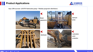 <span class=keywords><strong>Pompe</strong></span> de lubrification électrique haute pression 24V, système de graissage centralisé automatisé pour excavatrices Sany Zoomlion CAT, équipement minier - Product Image 4
