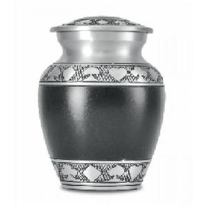 Urnes funéraires en laiton de haute qualité avec gravure en noir doré et couleur verte finie pour les cendres humaines-Fourniture funéraire - Product Image 4