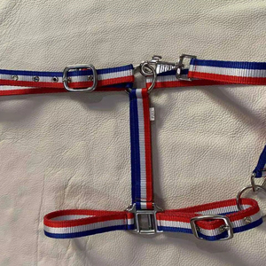 Licol de cheval en sangle de nylon durable avec rembourrage en polaire et coussin en éponge confortable de haute qualité en vente en gros - Product Image 1