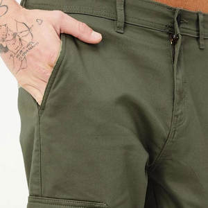 Pantalones Cargo Acampanados de Punto Transpirables de Secado Rápido de Alta Calidad 2024, Estilo Urbano Desgastado, Fabricación en Fábrica, MOQ Bajo - Product Image 6