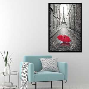 โปสเตอร์หอไอเฟลปารีสสมัยใหม่ ดีไซน์ผ้าใบร่มสำหรับติดผนัง - Product Image 2