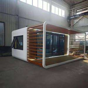 Maison préfabriquée en conteneur modulaire Apple Cabin avec balcon Personnalisation acceptable pour <span class=keywords><strong>magasin</strong></span>, bureau ou usage résidentiel - Product Image 3