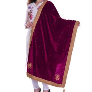 ผ้าคลุมไหล่กำมะหยี่สำหรับฤดูหนาวงานตามสั่งบริการผลิตด้วยมือ - Product Image 5