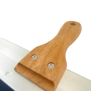 Industrial & DIY <b>Taping</b> Knife with Wood Handle - Product Image 3