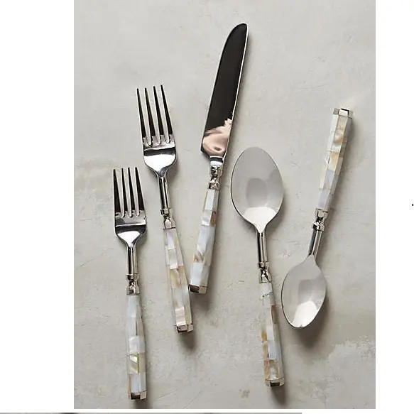 Кованый нож и столовые приборы уникальный и элегантный дизайн металлический ручной Кованый набор столовых приборов на заказ нож вилка ложка