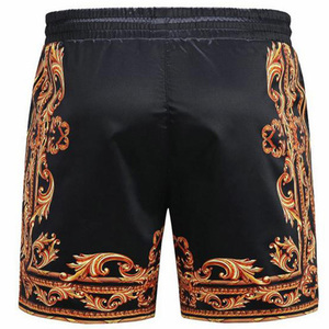 Pantalones Cortos Deportivos de Punto para Hombre, Color Azul y Negro, Cintura Media, Cordón Ajustable, Secado Rápido, con Bolsillos Laterales, Corte Atlético Informal - Product Image 6