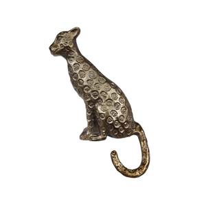 Mesa de tigre de aluminio, Color cobre decorativo, Animal elegante para decoración del hogar, hecho a mano, personalizado a granel - Product Image 4