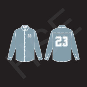 Custom Embroidered Long Sleeve Shirt Multi-Color Casual & Formal Wear - Product Image 2