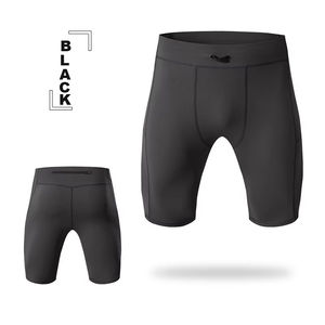 Shorts de sport décontractés pour hommes, taille haute, ultra-fins, en polyester 100%, séchage rapide, avec cordon de serrage, pour la plage et le jogging - Product Image 3