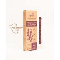 Incienso de Madera Ecológico Premium Ispalla, Pedidos al por Mayor de Palo Santo y Lavanda para la Temporada de Otoño, Primavera y Verano