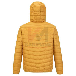 Custom Designed Mens Hooded Puffer <b>Jacket</b> High-<b>Tech</b> Insulation, Lightweight, Water-Resistant Winter <b>Wear</b> Bulk Supplier Factory - Product Image 4