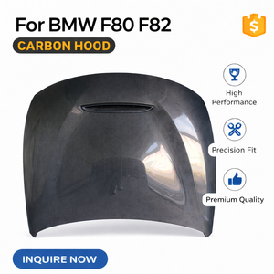 Capó <span class=keywords><strong>de</strong></span> Fibra <span class=keywords><strong>de</strong></span> Carbono para BMW F80 M3 F82 M4 | Reemplazo <span class=keywords><strong>de</strong></span> Capó Delantero Estilo GTS | Ajuste <span class=keywords><strong>de</strong></span> Estilo OEM <span class=keywords><strong>de</strong></span> Carbono Genuino - Product Image 1