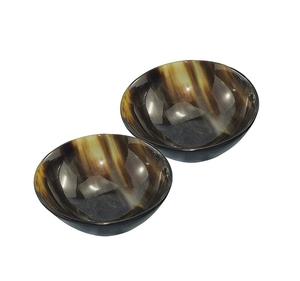 Best Manufacturer Ox Horn Bowl for Home Kitchenware <b>Food</b> Serving Bowl Handmade Best Sale Top Quality Horn Bowl Wholesale Supply - Product Image 2