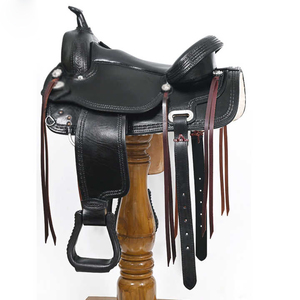 Selle de cheval en cuir Selle d'équitation la plus vendue Produits équestres personnalisés - Product Image 1