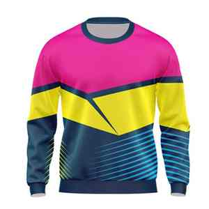 Hola visibilidad hombres sublimación sudadera última llegada sudaderas con capucha al por mayor personalizado poliéster manga larga sudadera para hombres - Product Image 5